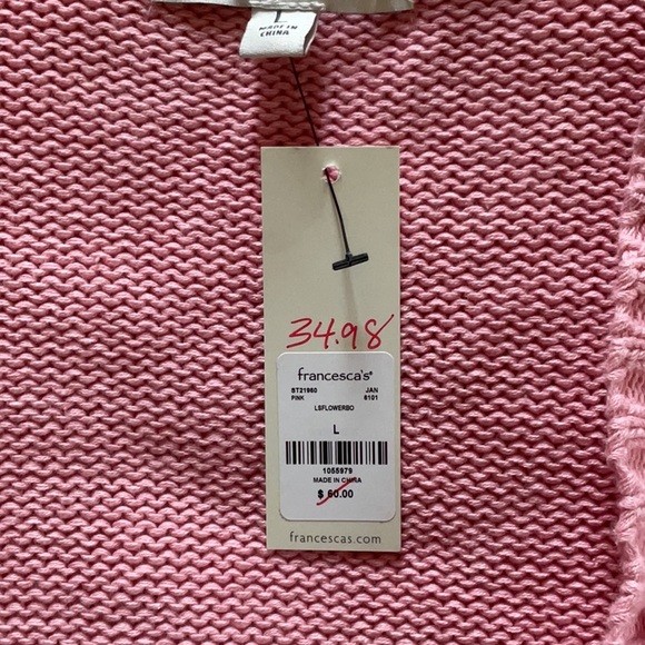 Francesca’s Floral Women's Cardigan - Picture 5 of 5